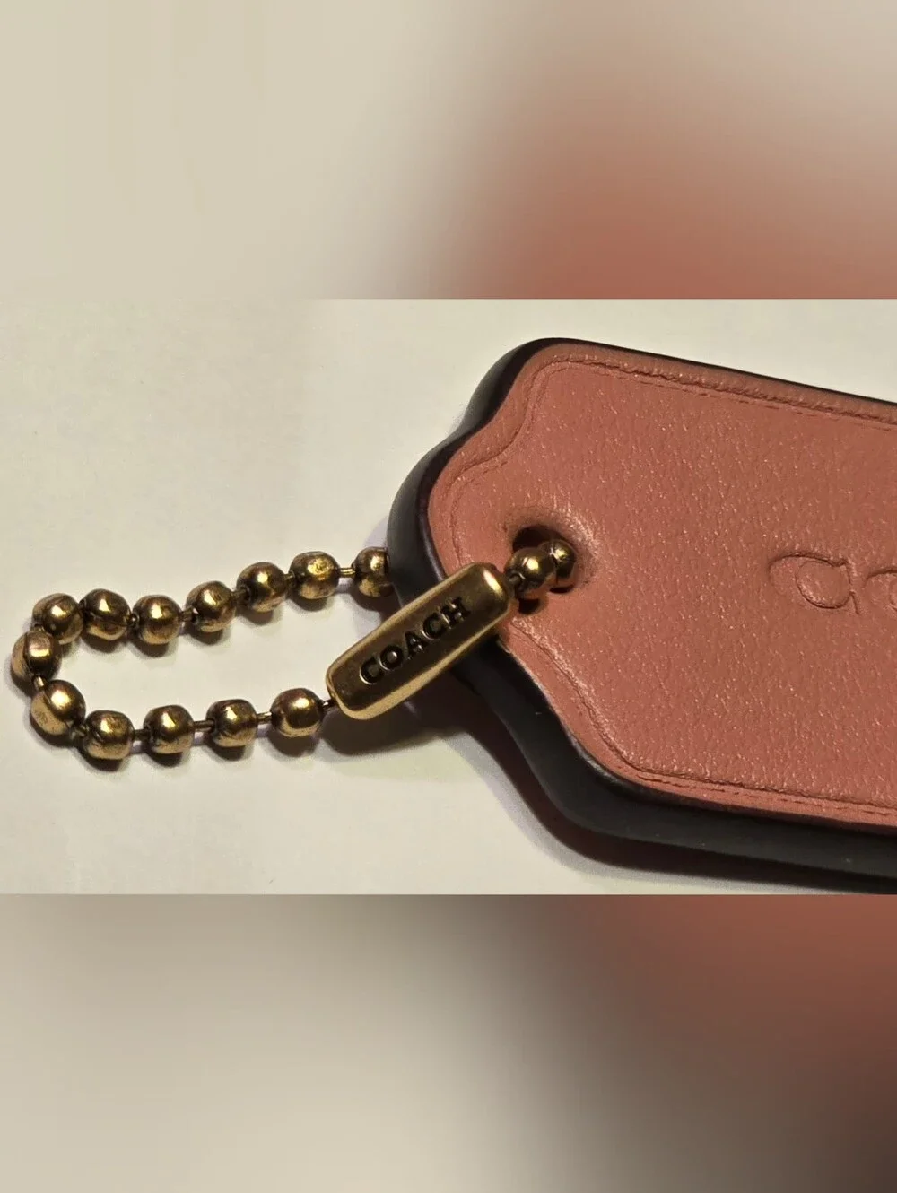 Coach Keychain